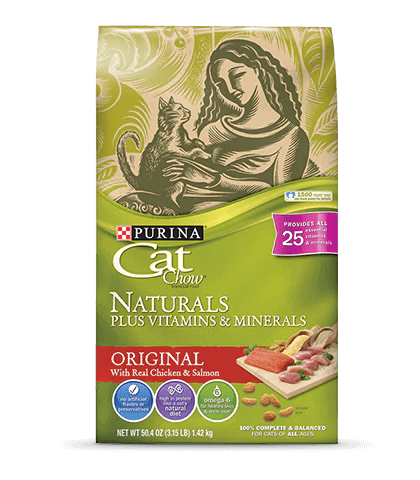 CAT CHOW Naturals Original Plus Vitamins Cat Food Purina New Zealand